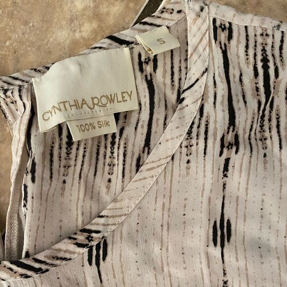 Cynthia Rowley S Silk Blouse - Picture 2 of 9